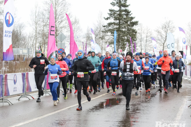 Жители Всеволожского района приняли участие в марафоне «Дорога жизни»