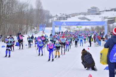 Лыжный марафон «ToksovoCup» собрал рекордное количество участников